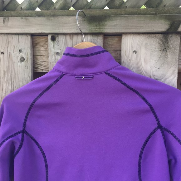 PeakPerformance R&D purple mid-layer zip up - size S - Picture 8 of 9
